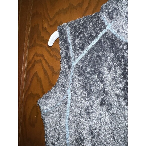 Marmot vest Womens Sz M Fleece Full Zip Fuzzy Sleeveless Zip Pockets gorp hiking - Picture 4 of 7